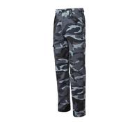 Mens Blue Castle 901 Cargo Combat Army Military Camo Camouflage Work Trousers Combats (42", Night Urban)