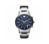 MENS BLUE DIAL STAINLESS STEEL CHRONOGRAPH EMPORIO ARMANI WATCH AR2448