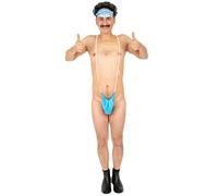 Men's blue mankini