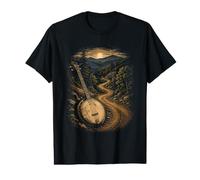 Men's Bluegrass Music Value Graphic T-Shirt