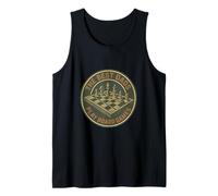 Mens Board Game Dad Chess Daddy Board Gamer Papa Fathers Day Tank Top