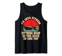 Mens Boat Boating Captain Tank Top
