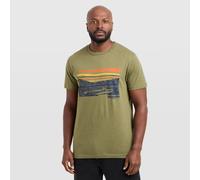 Men's Boating Graphic T-Shirt, Green S