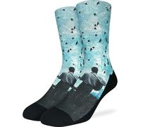 Men's Bob Dylan Socks, Adult, Bob Dylan, Playing Guitar, One Size