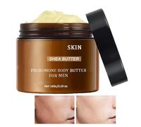Mens Body Butter - 150g Nourishing Cream for Body | Moisturizing Skin Butter for Beauty Lovers Daily Routine Morning Post Sleep Nighttime Travel Airplane Home Boyfriends Husbands