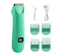 Men's Body Grooming Razor Electric Shaver With Display | Pubic Hair Trimmer For Men For Intimate Areas Pu rmpits Chest Arms Legs