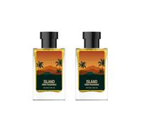 Men's Body Spray, Fresh and Natural Tropical Beach Vibrant Fragrance, Mandarin Sea Salt Perfume, 48-Hour Long-Lasting Fragrance (50ml, 2)
