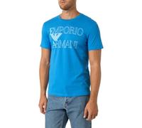 Men's Bold Logo Crew Neck T-Shirt Blue S
