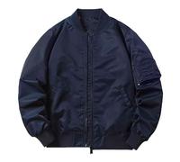 Mens Bomber Jacket, Mens Lightweight Jacket Zip Up Jacket Casual Windbreaker Sport Varsity Jackets Baseball Sports Outwear Aviator Jacket Men Waterproof Softshell Jacket Mens Men Jackets