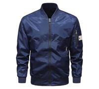 Mens Bomber Jackets Uk Lightweight Jackets for Men Uk Windproof Winter Bomber Coat Casual Zip Up Flying Jacket Warm Lined Baseball Coats Aviator Jacket Men Windbreaker Jacket Men Mens Jacket