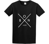 Men's Bon Iver Men's Men T Shirt Black