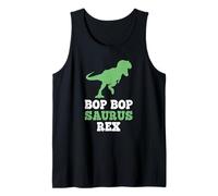 Mens Bop-Bop-Saurus Rex Dino Dinosaur Grandpa BopBopSaurus BopBop Tank Top