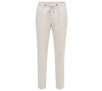 Men's Boss Bardon Trousers in Cream