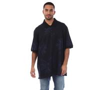 Men's Boss C-Parris 13 Floral Jacquard Polo Shirt in Blue