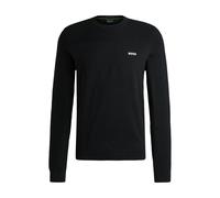 Men's Boss Momentum-X Crewneck Sweater in Black