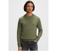 Men's BOSS Orange Kanovano Mens Crew Neck Jumper - Tan