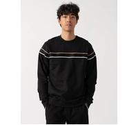 BOSS Iconic Chest Tape Loungewear Sweat - Black, Black, Size M, Men Black