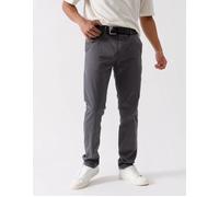 Men's BOSS Orange Mens Slim Fit Chinos in Stretch-Cotton Satin NOS - Black