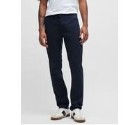 BOSS Mens Chino Slim Slim-fit Chinos in Stretch-Cotton Satin