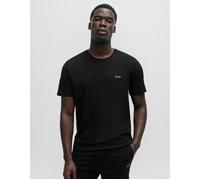BOSS Mens Mix&Match T-Shirt R Embroidered-logo T-shirt in stretch cotton