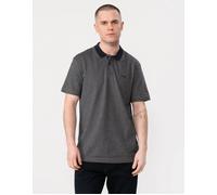 Boss Orange Oxford New Mens Contrast Collar Short Sleeve Polo Shirt - Dark Blue - Size X-Large