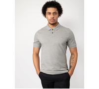 BOSS Stretch-cotton slim-fit polo shirt with logo patch - Style Passenger, 50507803 Light Grey XXL
