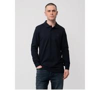 BOSS Men's Slim Fit Passerby Long Sleeve Polo Shirt - Navy - Size: 38/Regular
