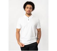 Boss Orange Prime Mens Cotton-Piqué Polo Shirt with Logo Print NOS - White - Size Large