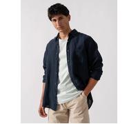 Men's BOSS Orange Relegant 6 Mens Long Sleeve Shirt 50537381 - Navy - Size: 40/Regular