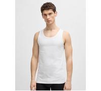 Boss Hugo Boss Three Pack Tank Top Vests Mens - White white Medium