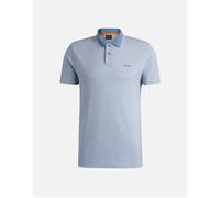BOSS Mens PeoxfordNew Relaxed-fit Polo Shirt in Oxford-piqué Cotton