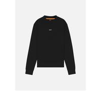 BOSS Relaxed-fit sweatshirt in cotton terry with contrast logo - Style WeSmallcrew, 50514541 Black M