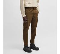 Men's Boss Sisla-8 Cargo Trousers in Green