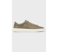 Mens BOSS Trainers Pastel Green Leather Sneakers - Kieran Tenn Size 8