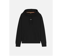 BOSS Cotton-terry hoodie with contrast logo - Style WeSmallhood, 50514530 Black XXL
