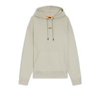 Men's Boss WeSmallHood Contrast Logo Hoodie in Beige