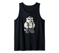 Mens Bossy Bear Tank Top