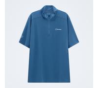 Men's Bowburn Half Zip Tech Tee - Blue