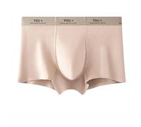 Men's Boxer Briefs, 3-Pack Viscose Underwear with Breathable Pouch Design, Soft Stretch Fit for Daily Wear and Active Lifestyle(XL B)