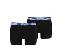 Men's Boxer Shorts, 2 Pack - Basic, Cotton Stretch, Plain