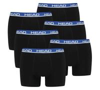 Men's Boxer Shorts, 6 Pack - Basic, Cotton Stretch, Plain