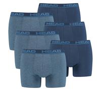 Men's Boxer Shorts, 6 Pack - Basic, Cotton Stretch, Plain