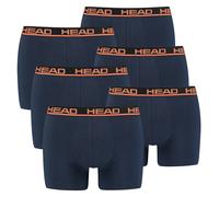 Men's Boxer Shorts, 6 Pack - Basic, Cotton Stretch, Plain