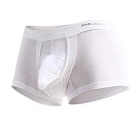 Men's Boxer Shorts: Elephant Pouch Trunk Underwear Bulge Enhancing Underwear Athletic Supporter Trunks with Elastic Waist Bullet Separation Scrotum Physiological Underpants Sexy Breathable Boxers