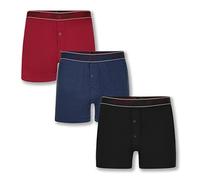Men's Boxer Shorts Pack of 3 Breathable Underwear with Elastic Waistband Trunks for Men UK, Size- L