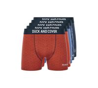 Duck and Cover Mens Quenelly Five Pack Boxer Shorts Assorted S