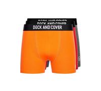 Duck and Cover Fiery Designer Luxury Comfort Boxer Shorts 3pk Mens