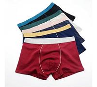 Mens Boxers 5Pcs 9Xl Boxer Men Large Plus Size Male Underpants Seamless Underwear Men Panties Convex Pouch Cotton Boxers Men-5Pc Mix,6Xl Waist 45-49Inch