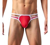 Mens Boxers,Mens Boxers Shorts,Men's Low Rise Triangle Bikini Briefs Underwear for Daily Wear - Comfortable Everyday for Men Breathable Fabric Seamless Fit and Soft Comfort (Red, L)