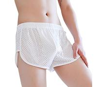 Men's Boxers Shorts Ice Silk Boxers Shorts, Trunks Underpants Modal Sexy Breathable Trunks Sports Underpants Thin Pants Seamless Shorts Underwear Breathable Boxers